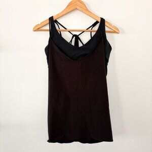 Athleta Solace Support Tank – Black, Size Medium‎